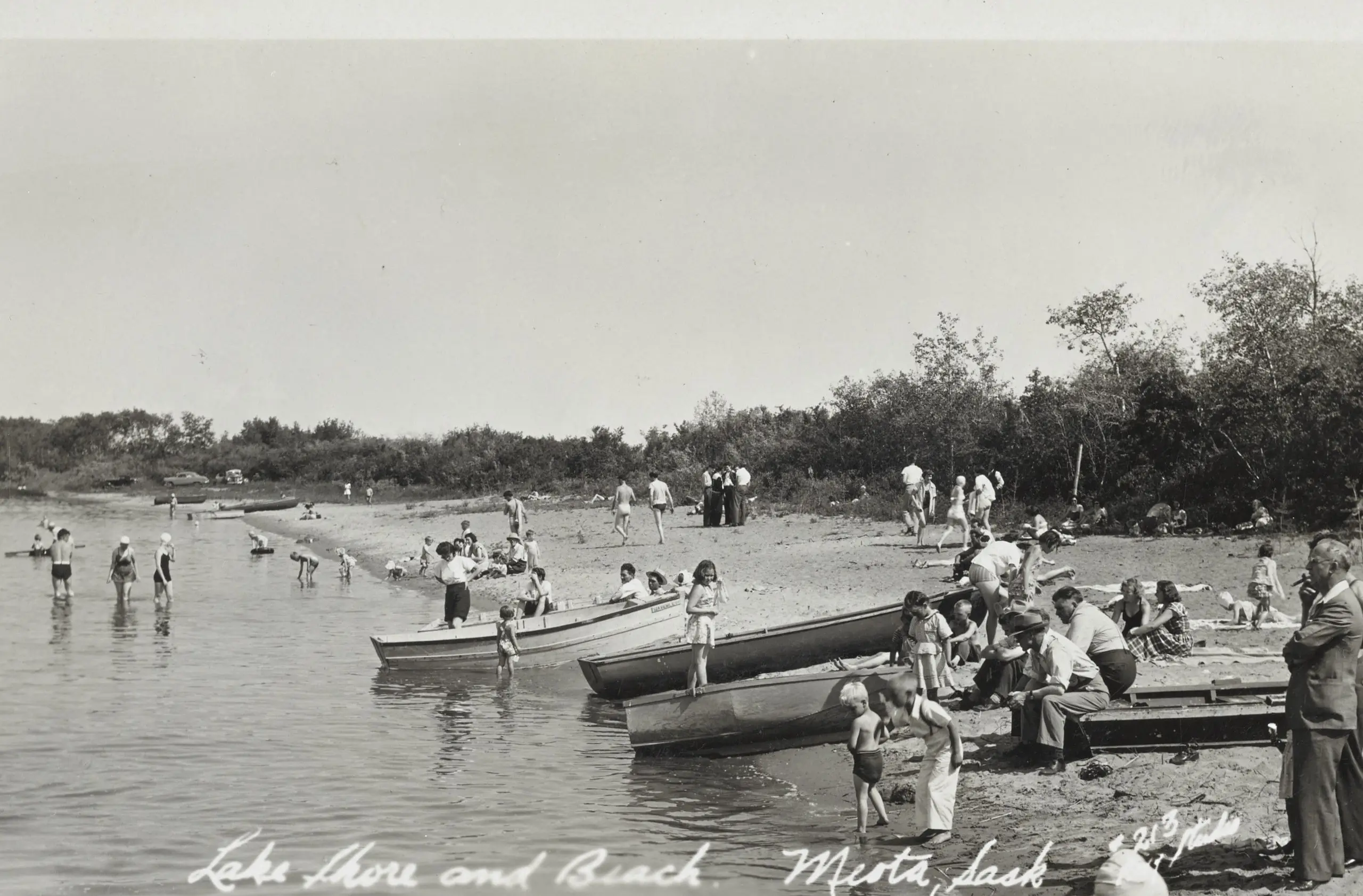 Lake shore and beach